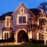 exterior holiday lighting in northern virginia