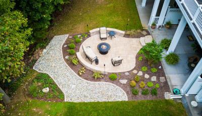 Leesburg landscaping company patio